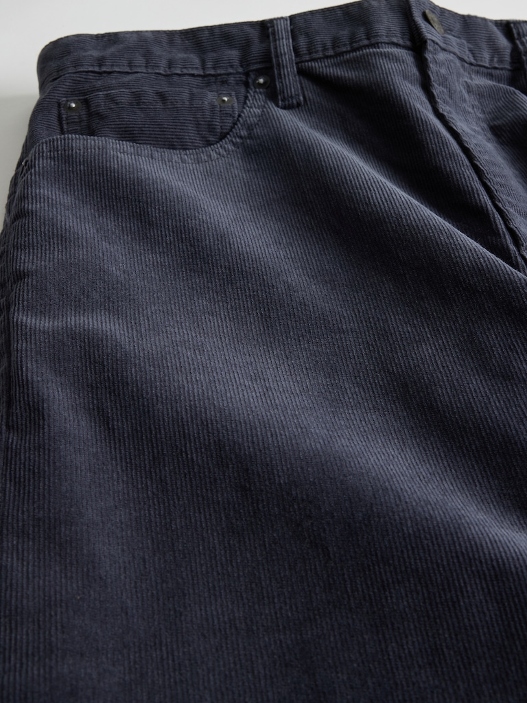 Corduroy Straight Pants