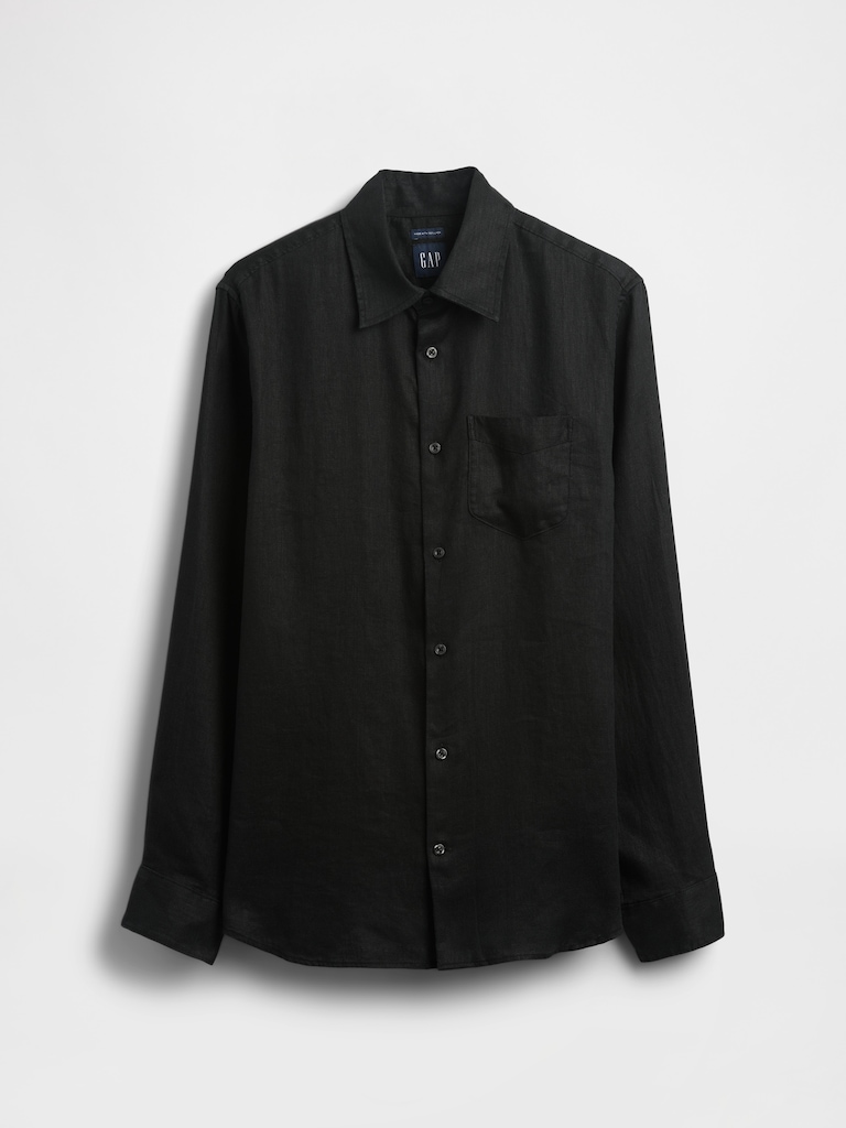 100% Linen Classic Shirt