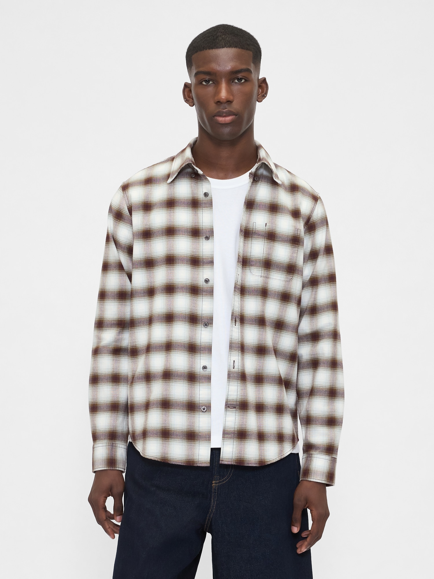gap MEN'S COLLECTIONS 大型版 VintageSoft Arch Logo Full-Zip Hoodie | Gap