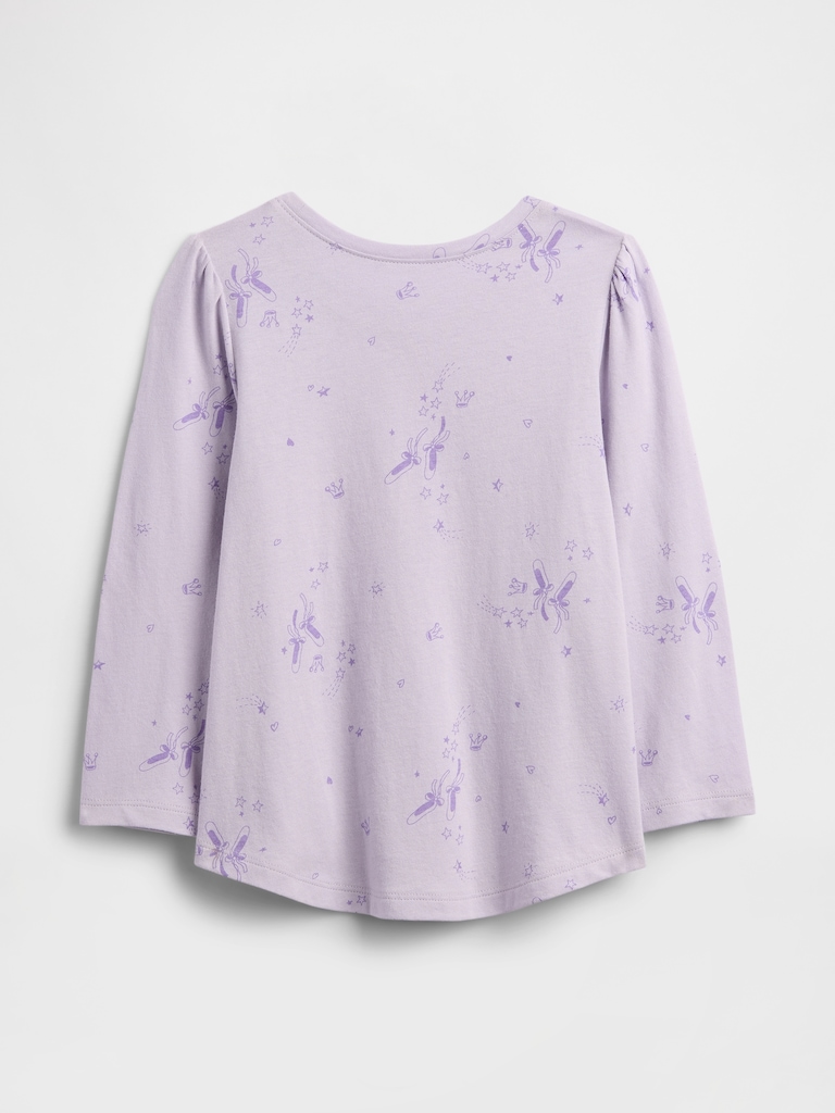 babyGap Puff Sleeve Crewneck T-Shirt