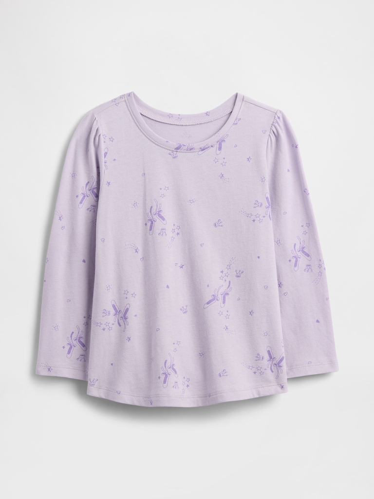 babyGap Puff Sleeve Crewneck T-Shirt