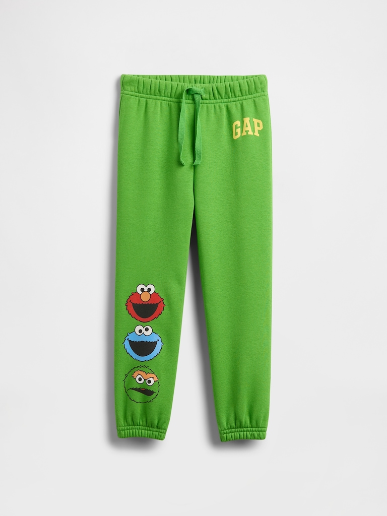 babyGap | Sesame Street Relaxed Logo Pull-On Joggers