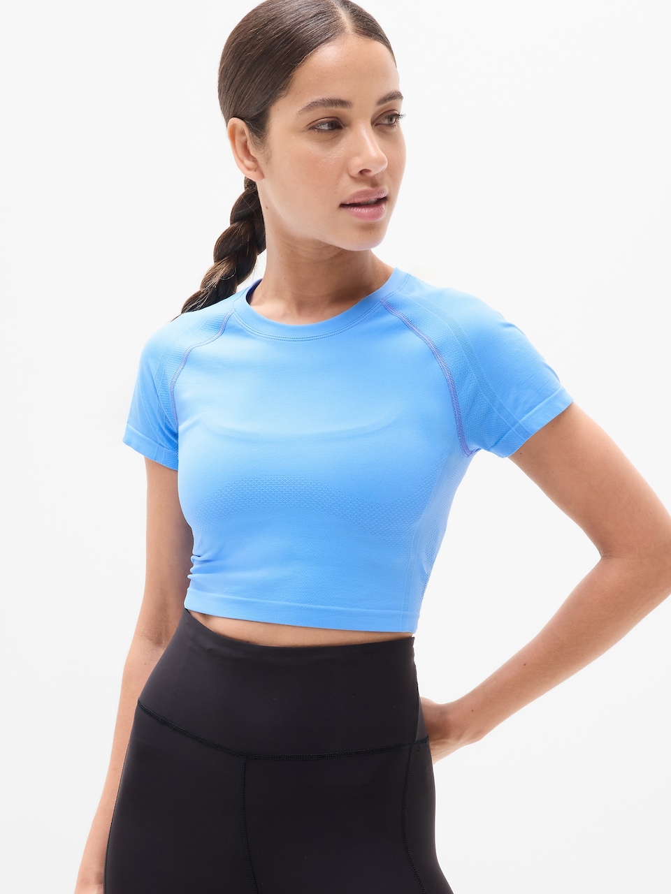 Momentum Flex Crop Tee