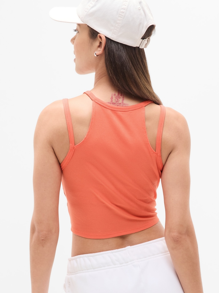 Signature Rib Double Strap Tank