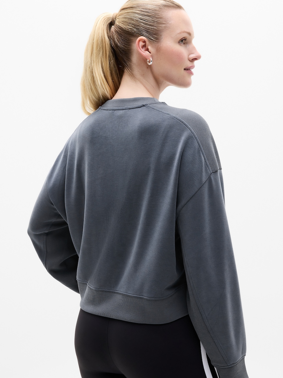Seasoft Rib Crewneck Sweatshirt