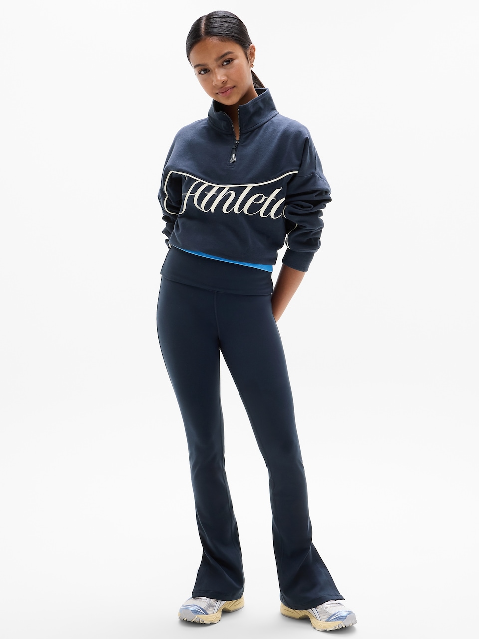Athleta Girl Roll Waistband Flutter Flare