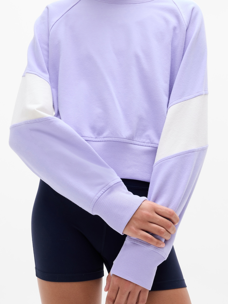 Athleta Girl All Day Colorblock Sweatshirt