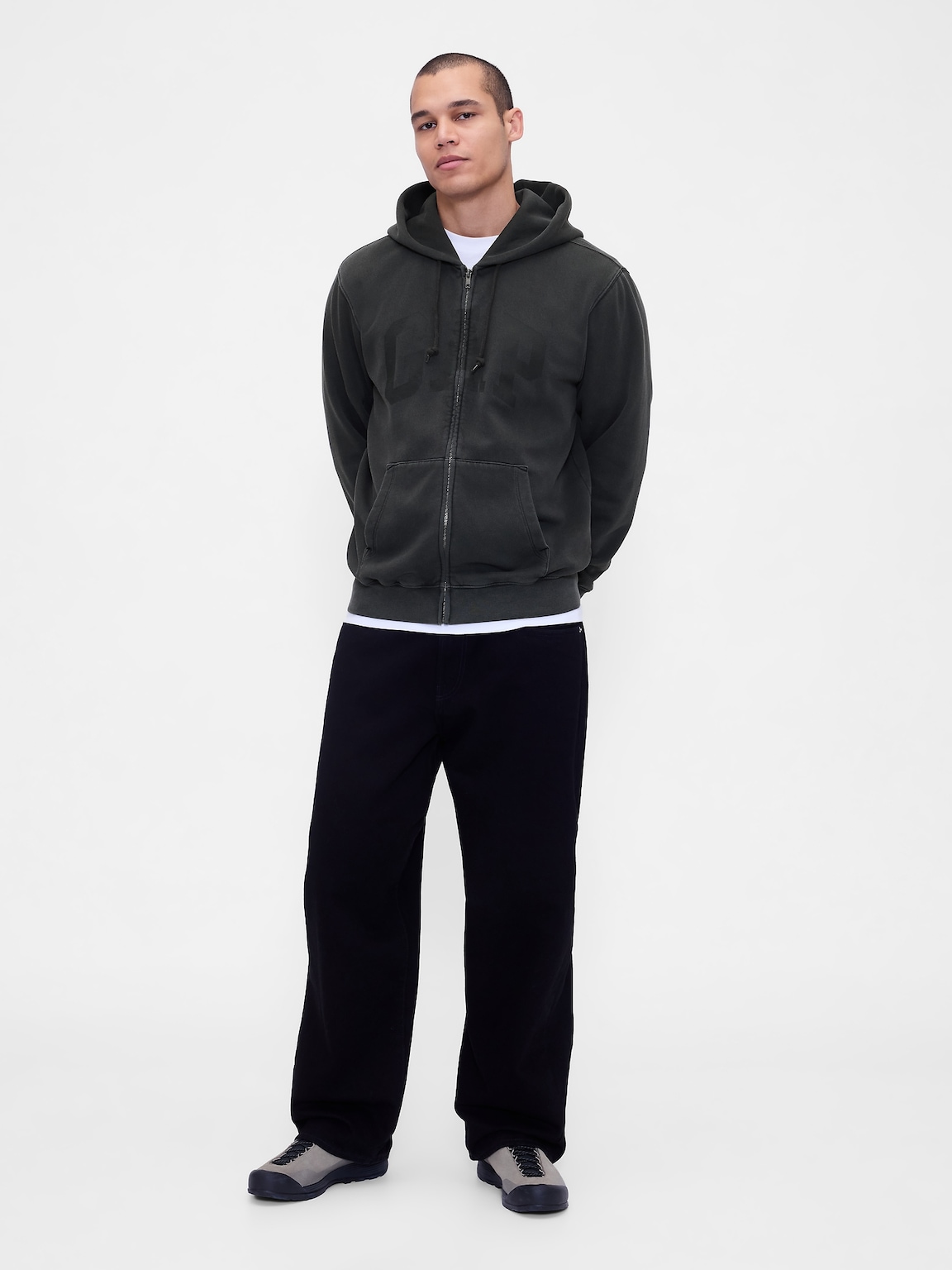Adult VintageSoft Arch Logo Full-Zip Hoodie