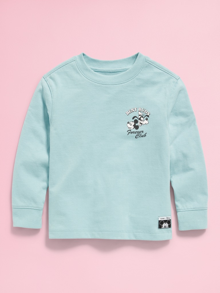 Old Navy x Disney© Oversized Long-Sleeve Graphic T-Shirt for Toddler Boys