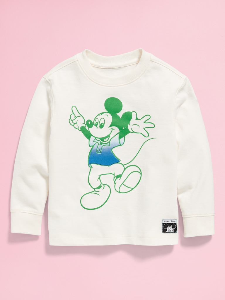 Old Navy x Disney© Oversized Long-Sleeve Graphic T-Shirt for Toddler Boys