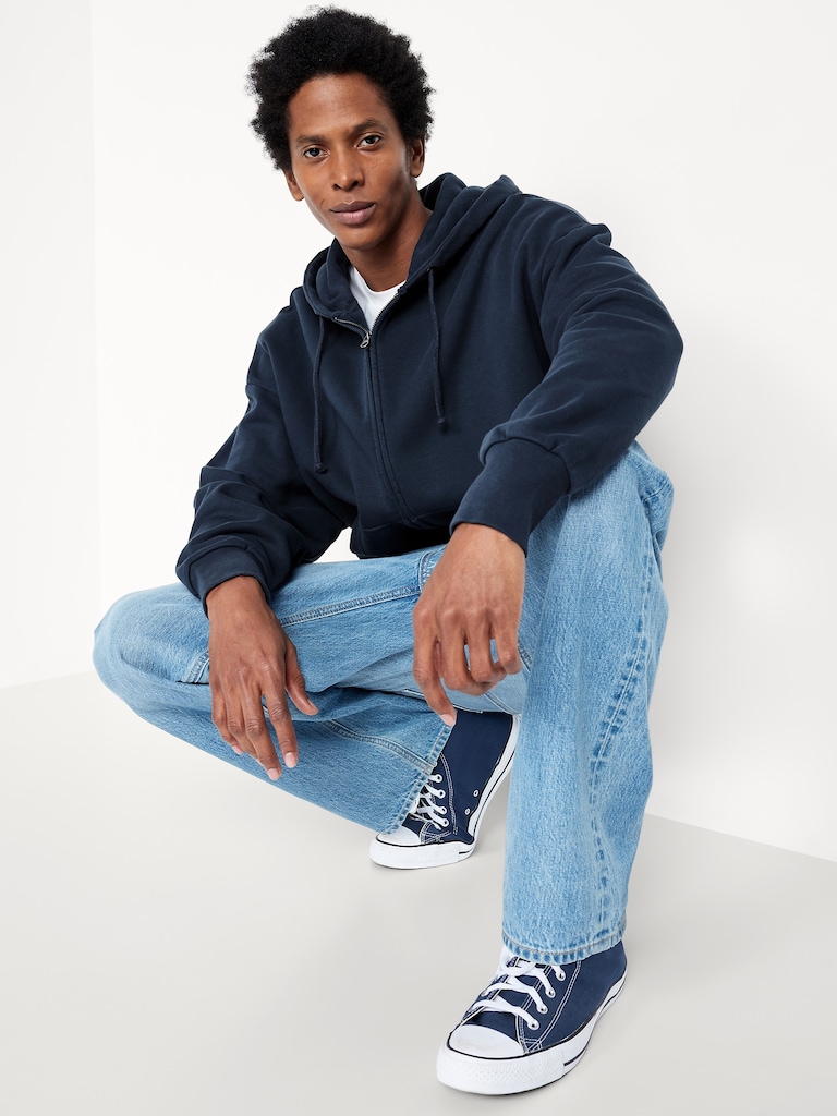 Oversized Heavyweight Zip Hoodie