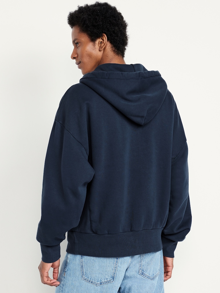 Oversized Heavyweight Zip Hoodie