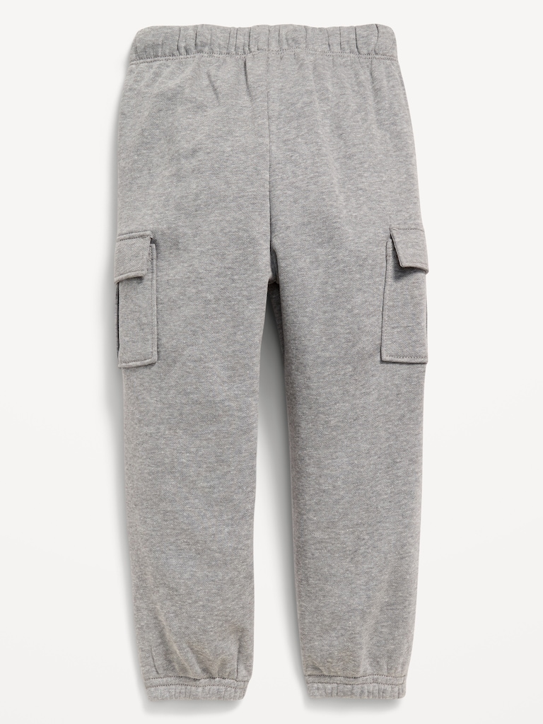 Baggy Cargo Fleece Joggers for Toddler Boys