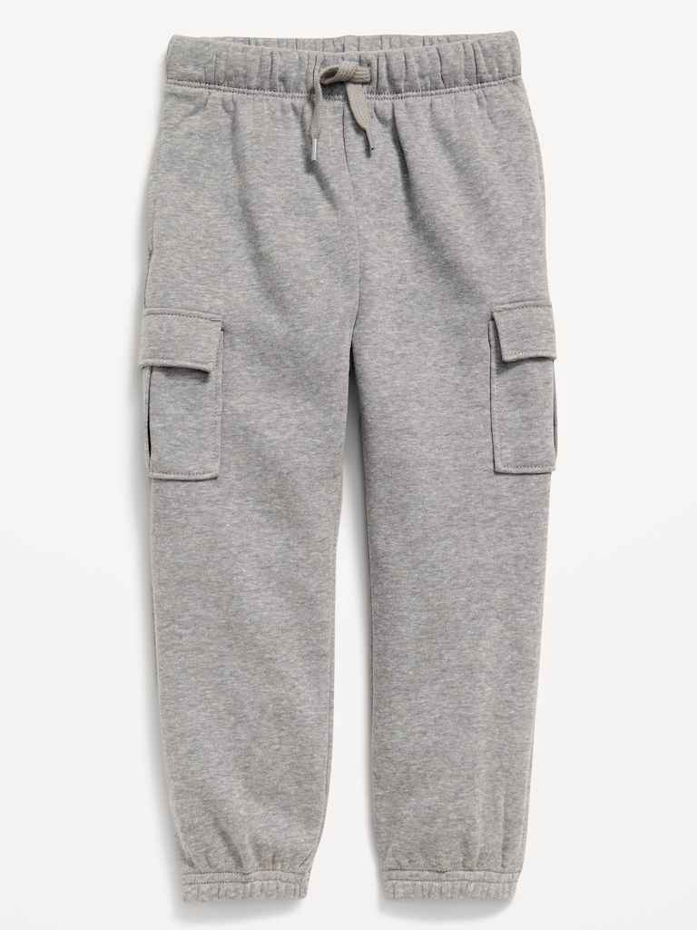Baggy Cargo Fleece Joggers for Toddler Boys