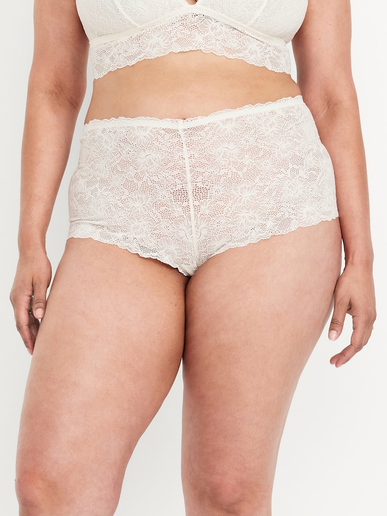 Lace Boyshort Underwear