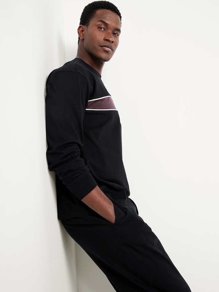 Heavyweight Chest-Stripe T-Shirt