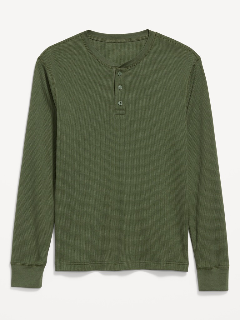 Waffle Henley T-Shirt