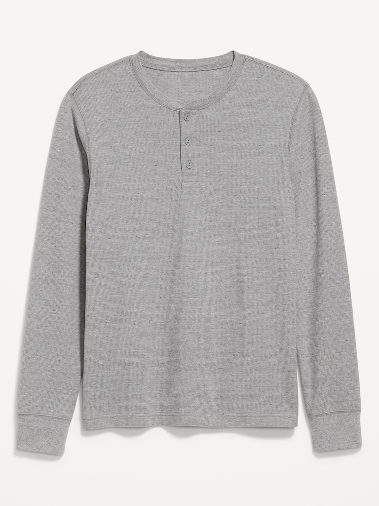 Waffle Henley T-Shirt