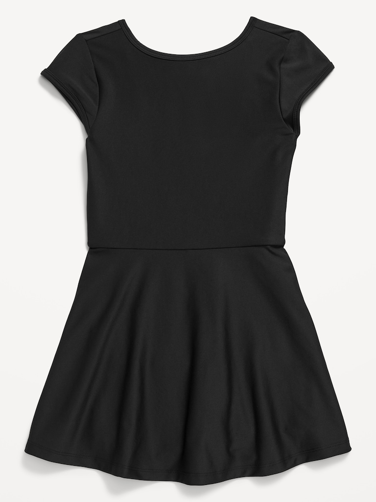 PowerSoft Short-Sleeve Athletic Dress for Girls