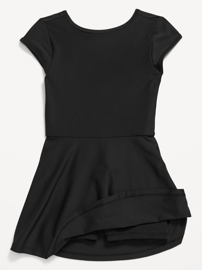 PowerSoft Short-Sleeve Athletic Dress for Girls