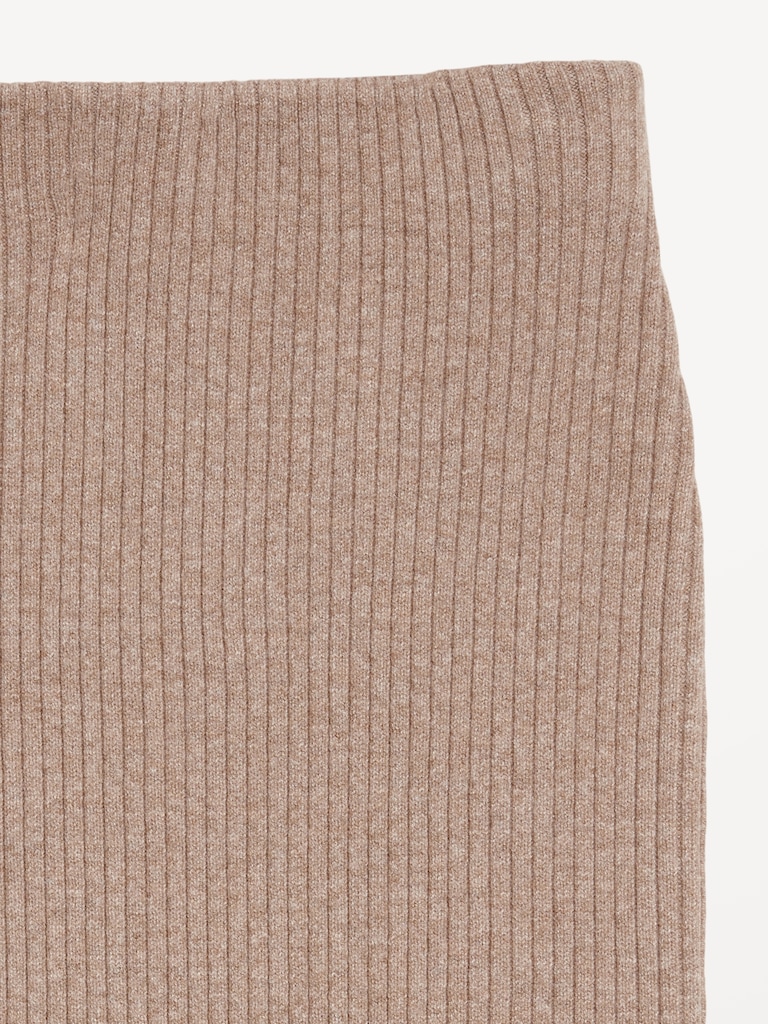 SoSoft Ribbed Midi Sweater Skirt