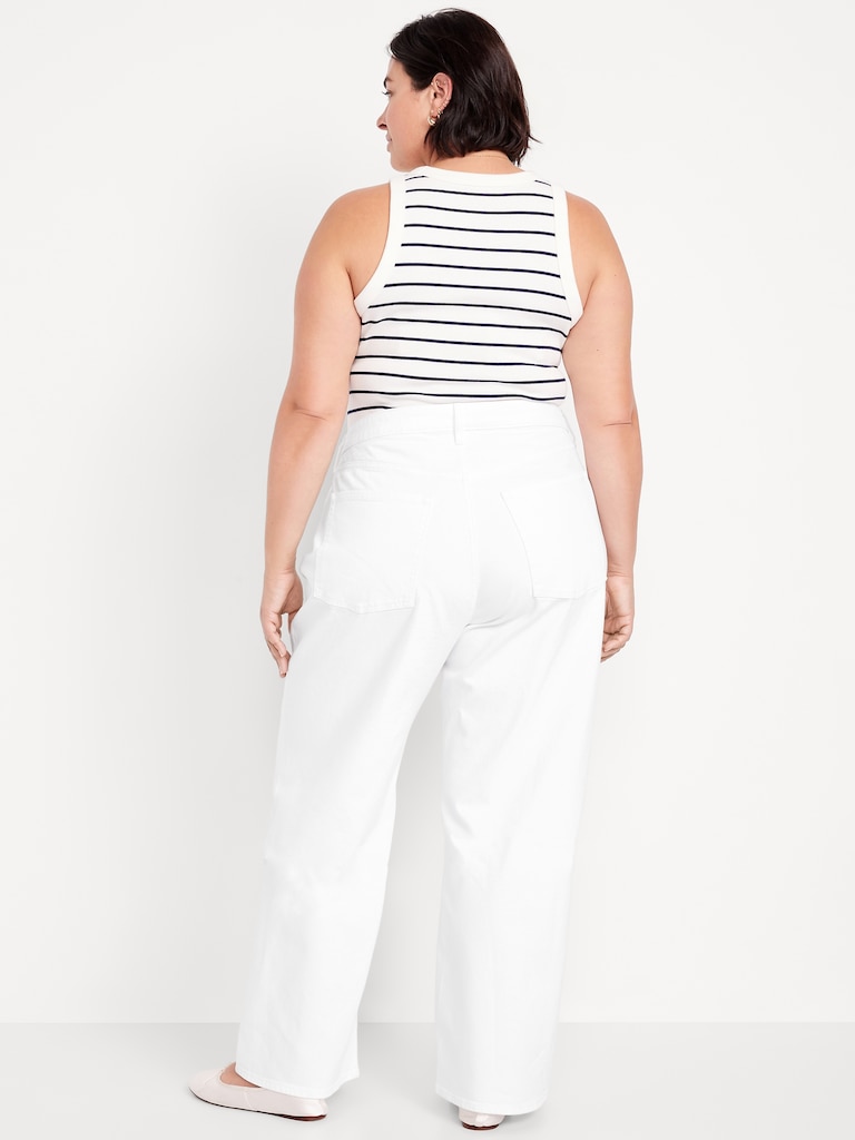 Extra High-Waisted Wide-Leg Jeans