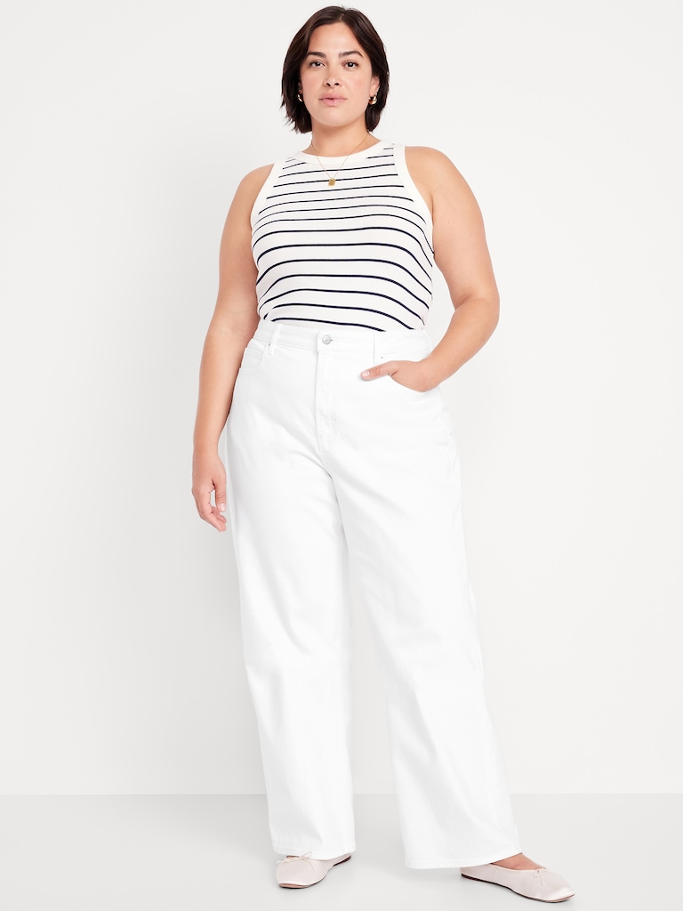 Extra High-Waisted Wide-Leg Jeans