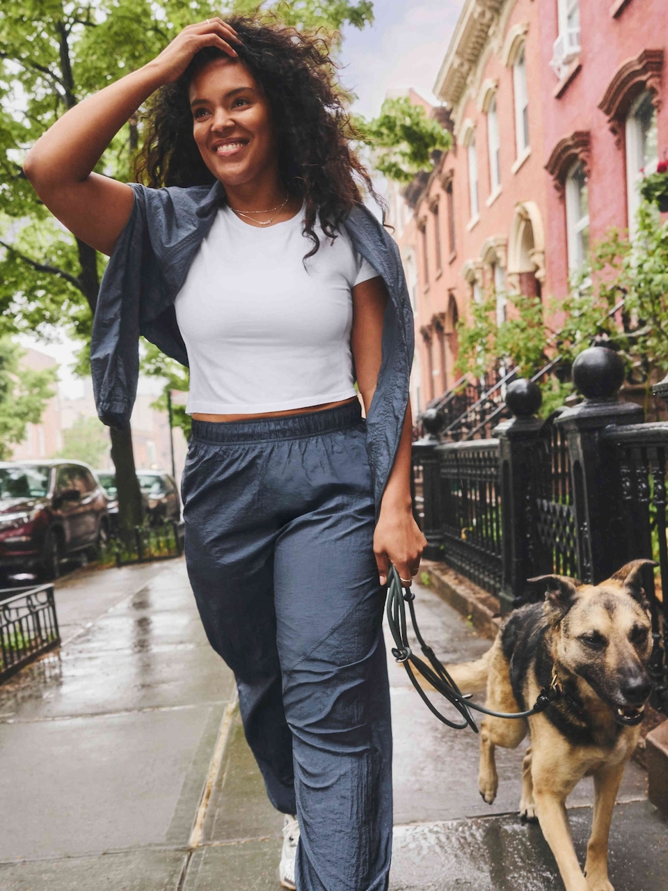 Momentum Flex Crop Tee