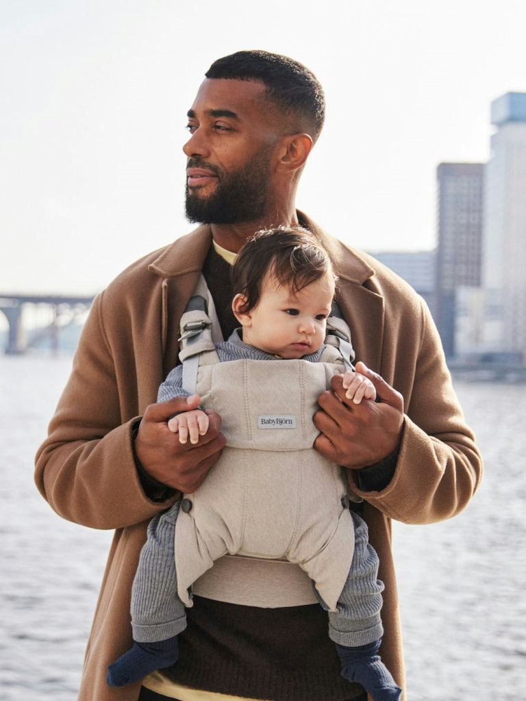 BabyBjorn Woven Melange Baby Carrier Harmony