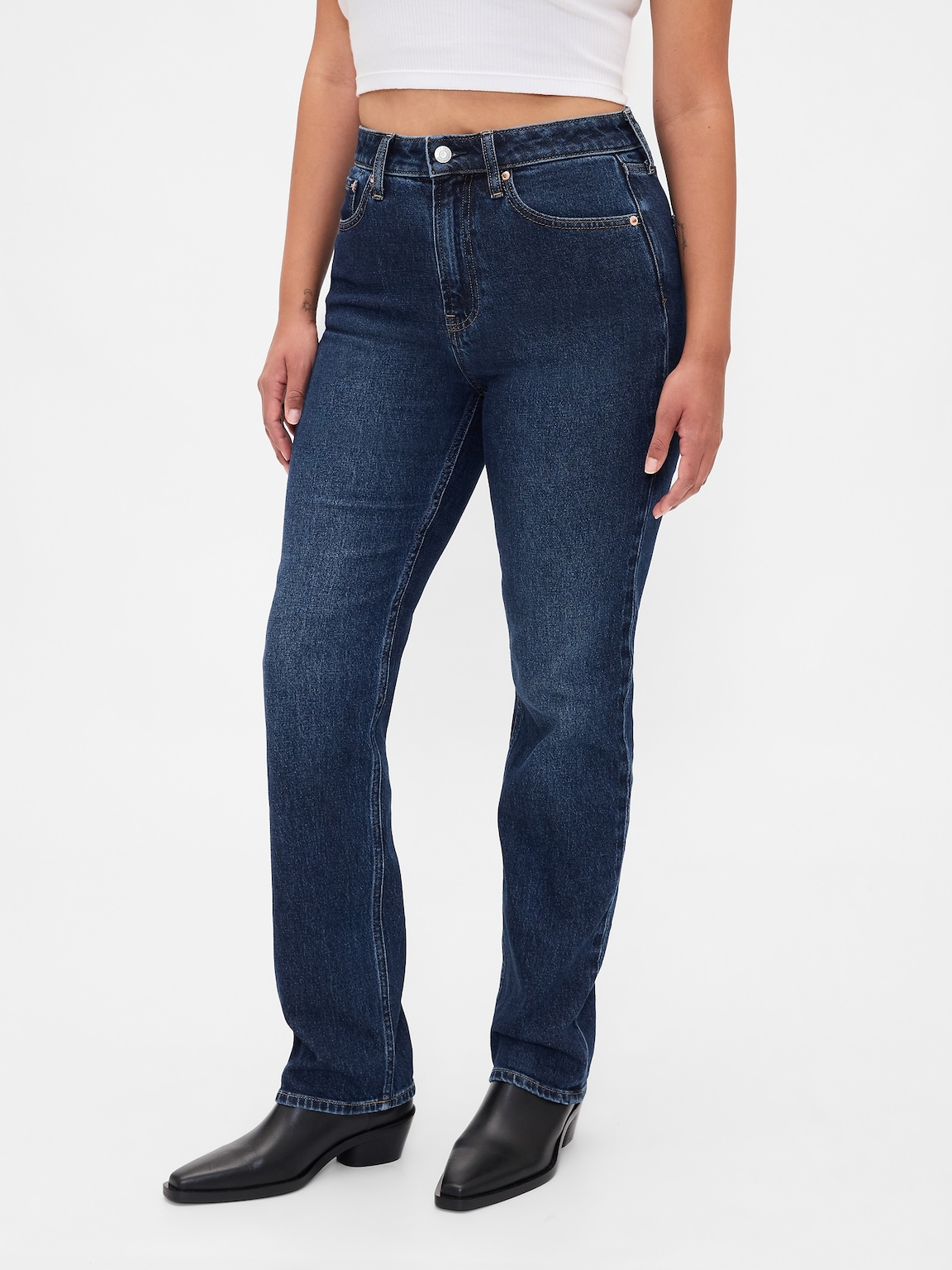 Curvy High Rise '90s Slim Straight Jeans