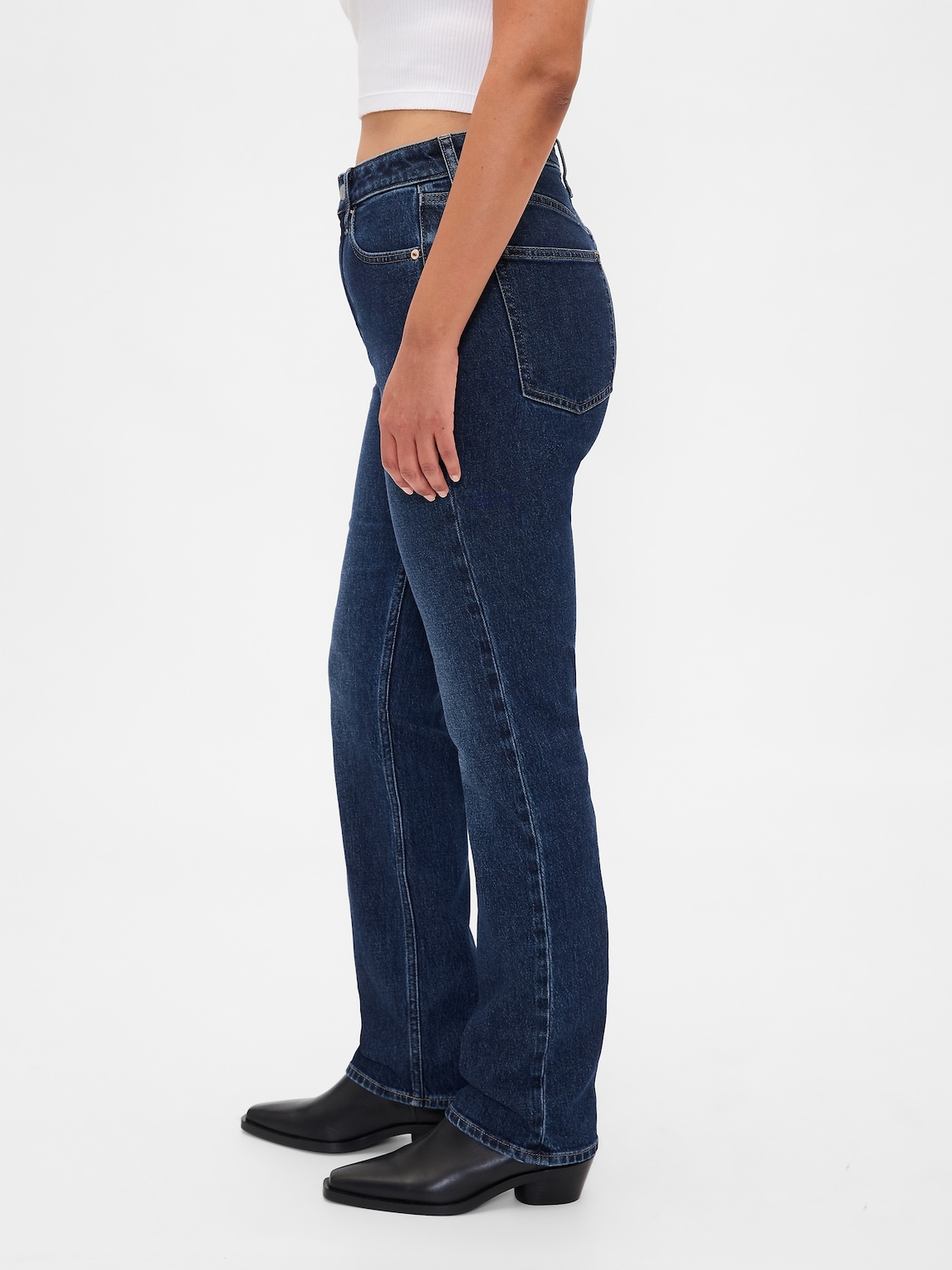 Curvy High Rise '90s Slim Straight Jeans