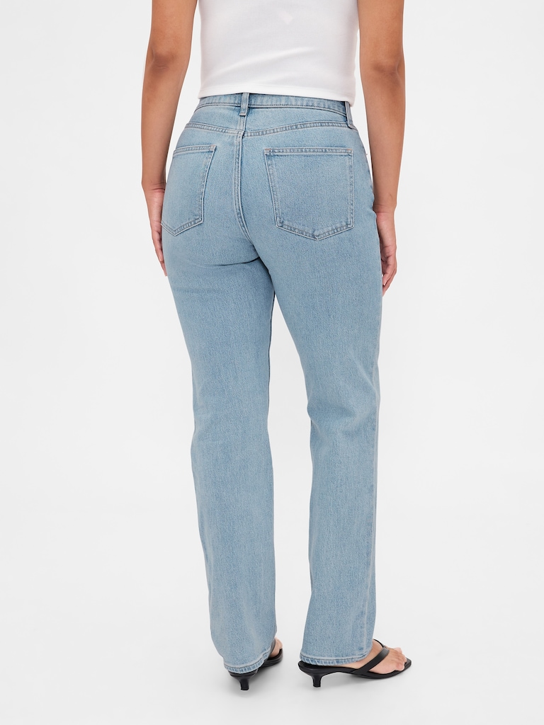 Curvy High Rise '90s Slim Straight Jeans