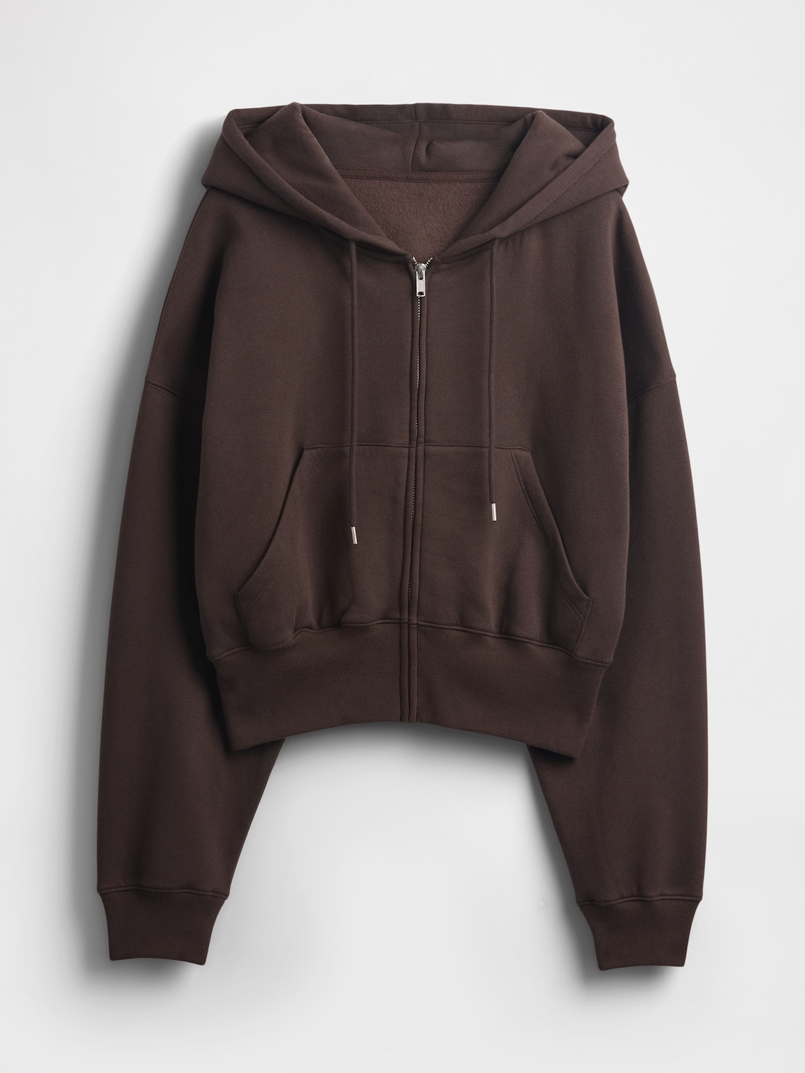 VintageSoft Full-Zip Wedge Hoodie