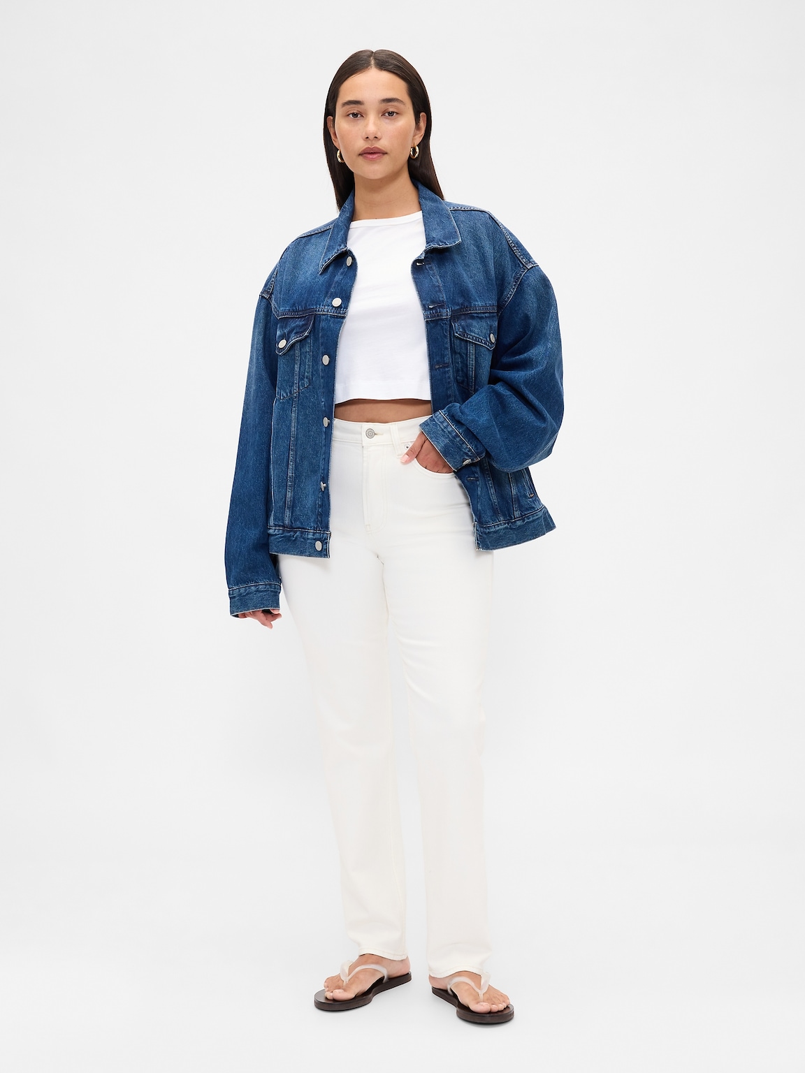 Curvy High Rise '90s Slim Straight Jeans