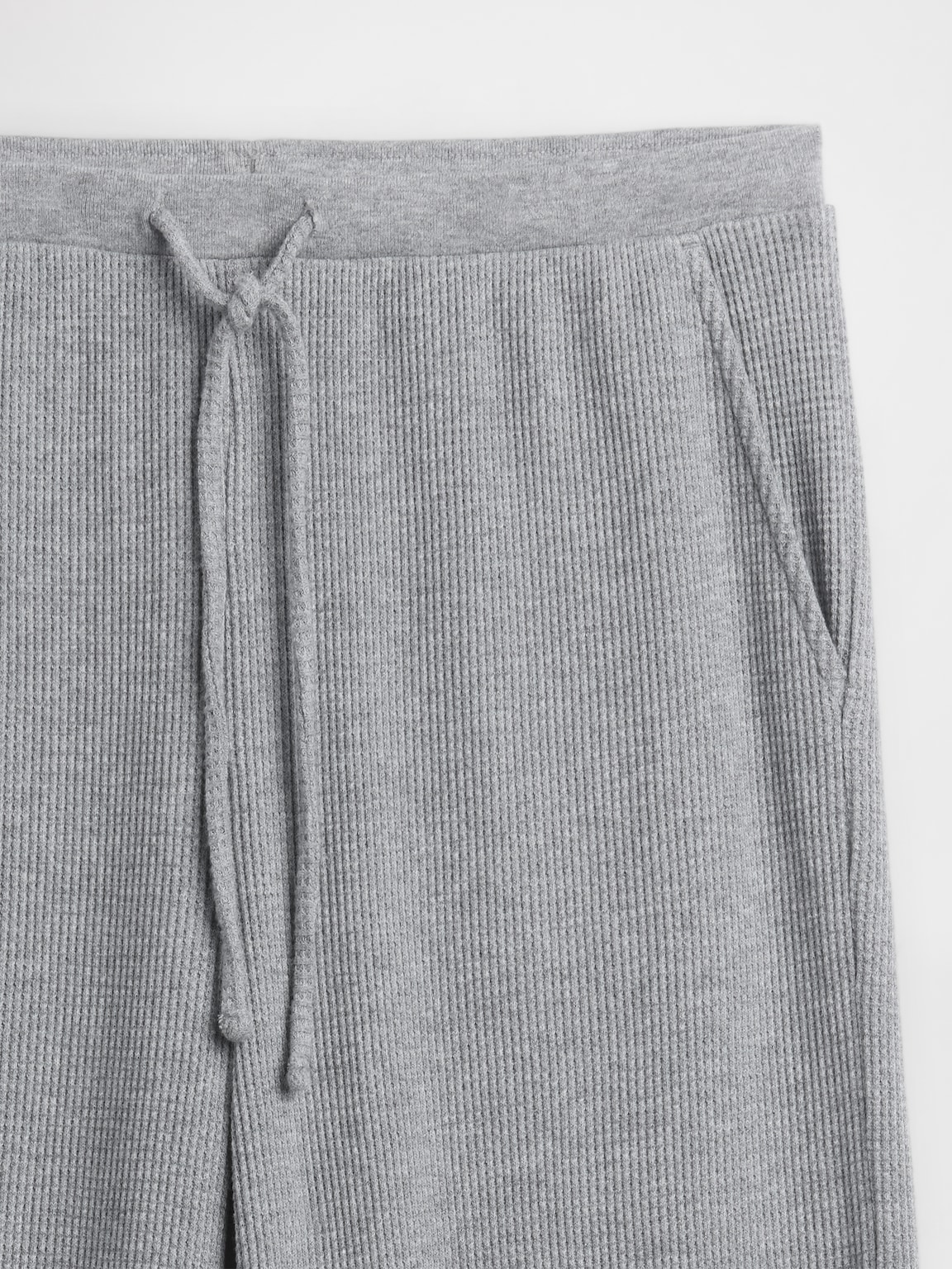 Waffle Wide-Leg PJ Pants