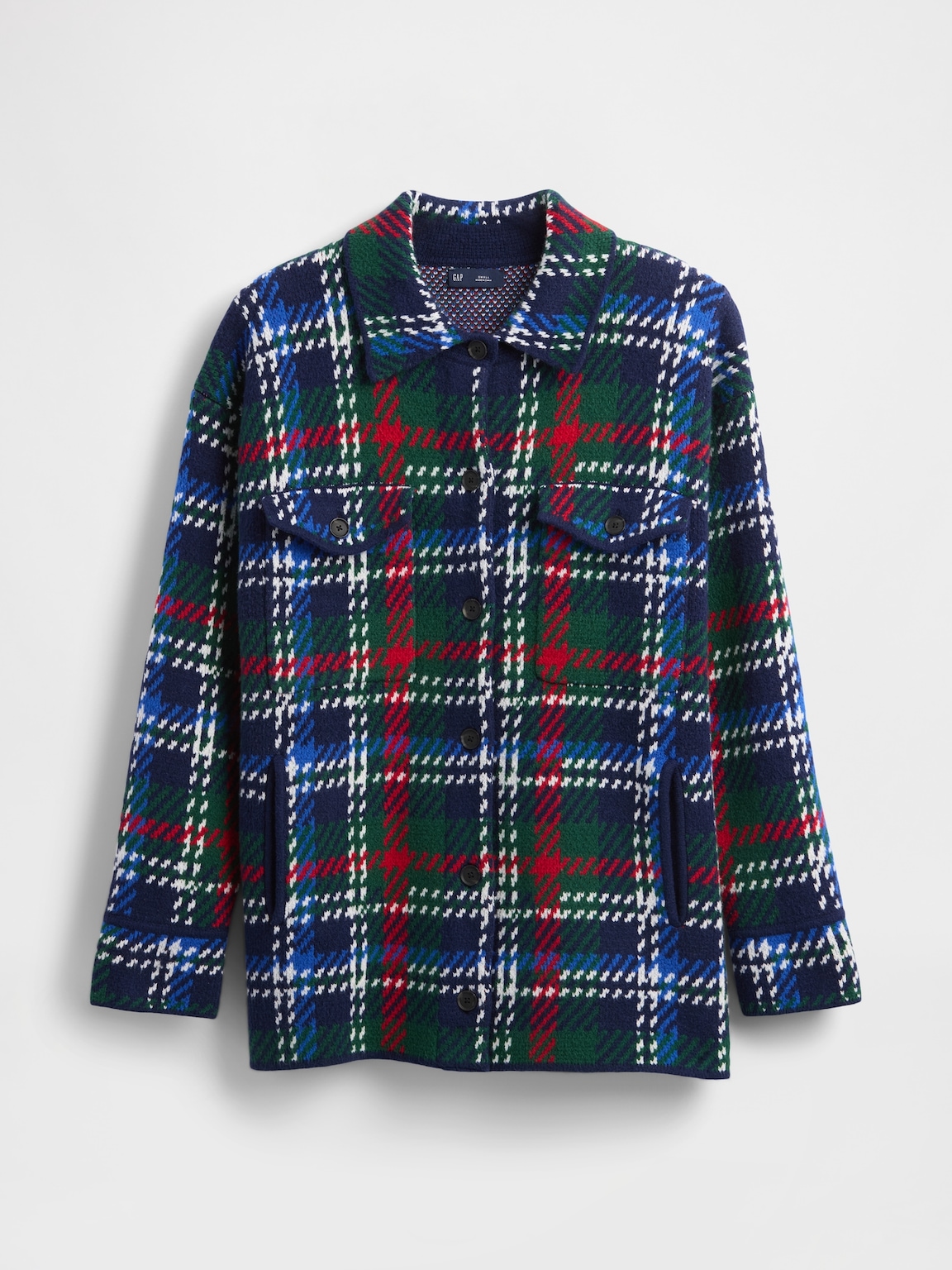 CashSoft Oversized Shirt Jacket