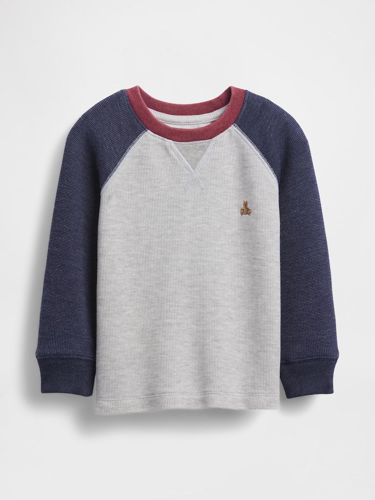 Baby & Toddler Textured Crewneck