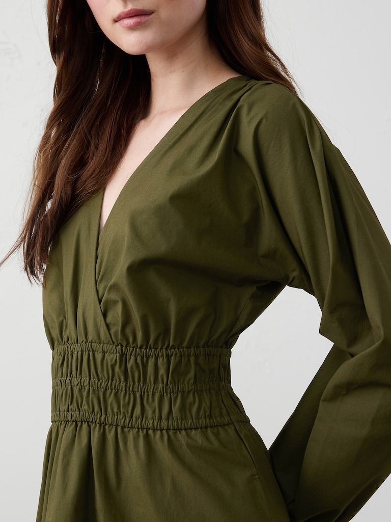 Waist-Seam Mini Dress