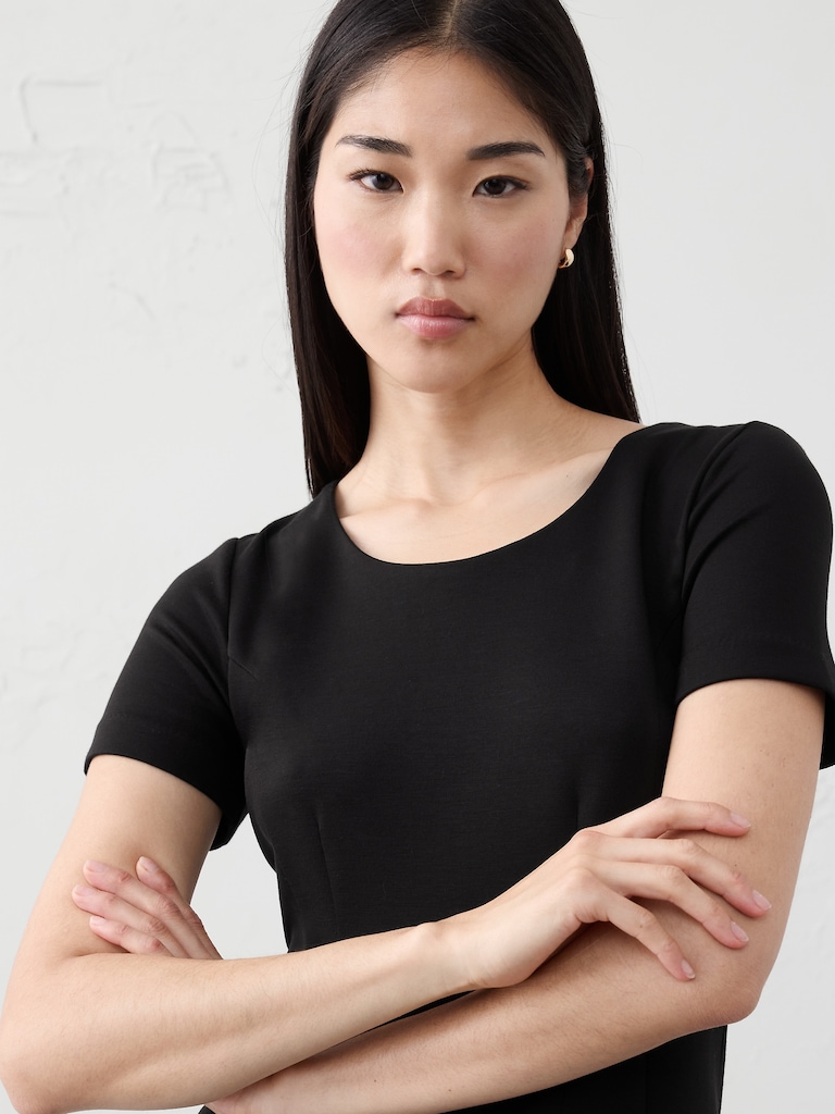 Soft Touch Knee-Length Dress