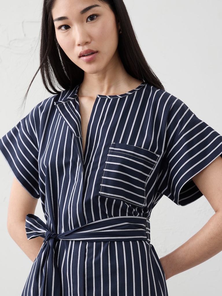 Belted Midi Shirtdress