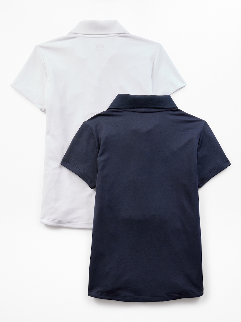 Athleta Girl School Day Polo 2-Pack