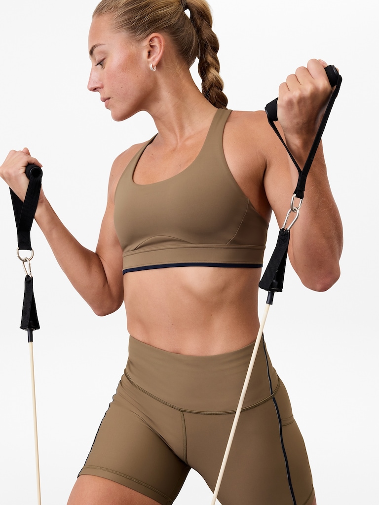Interval Tipped Sports Bra A-C