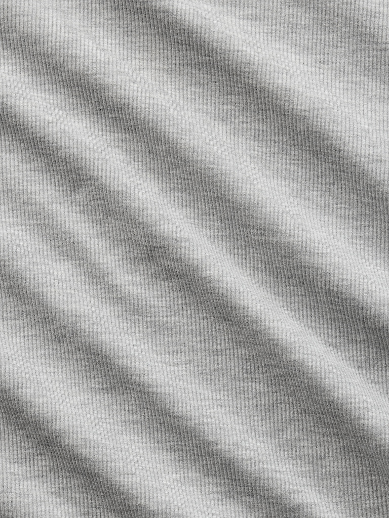 Signature Rib Crop Tee