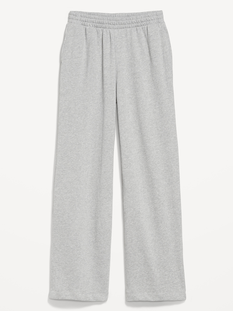 High-Waisted SoComfy Wide-Leg Sweatpants