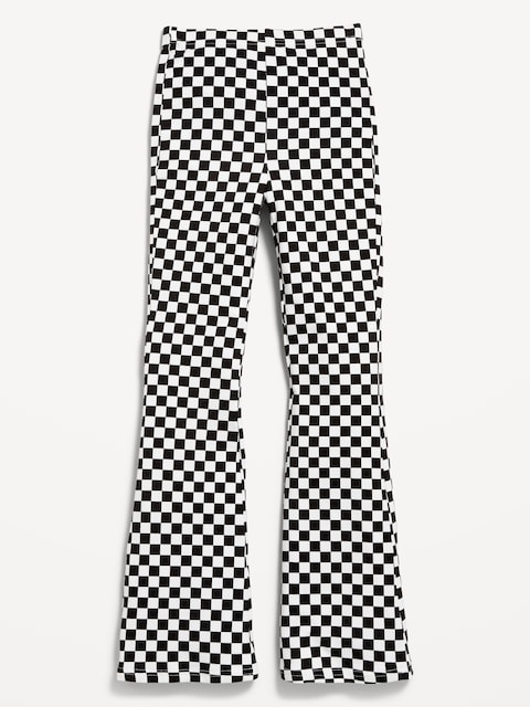 High-Waisted Flared Leggings for Girls