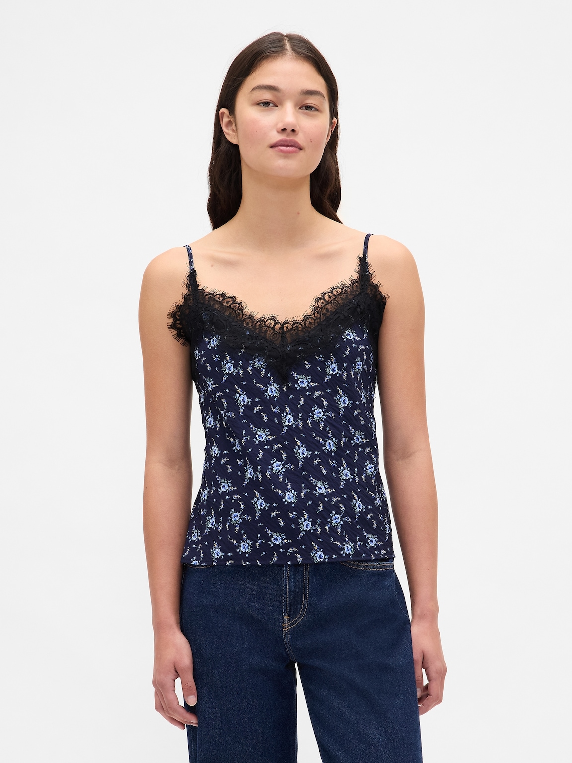Lace-Trim Cami