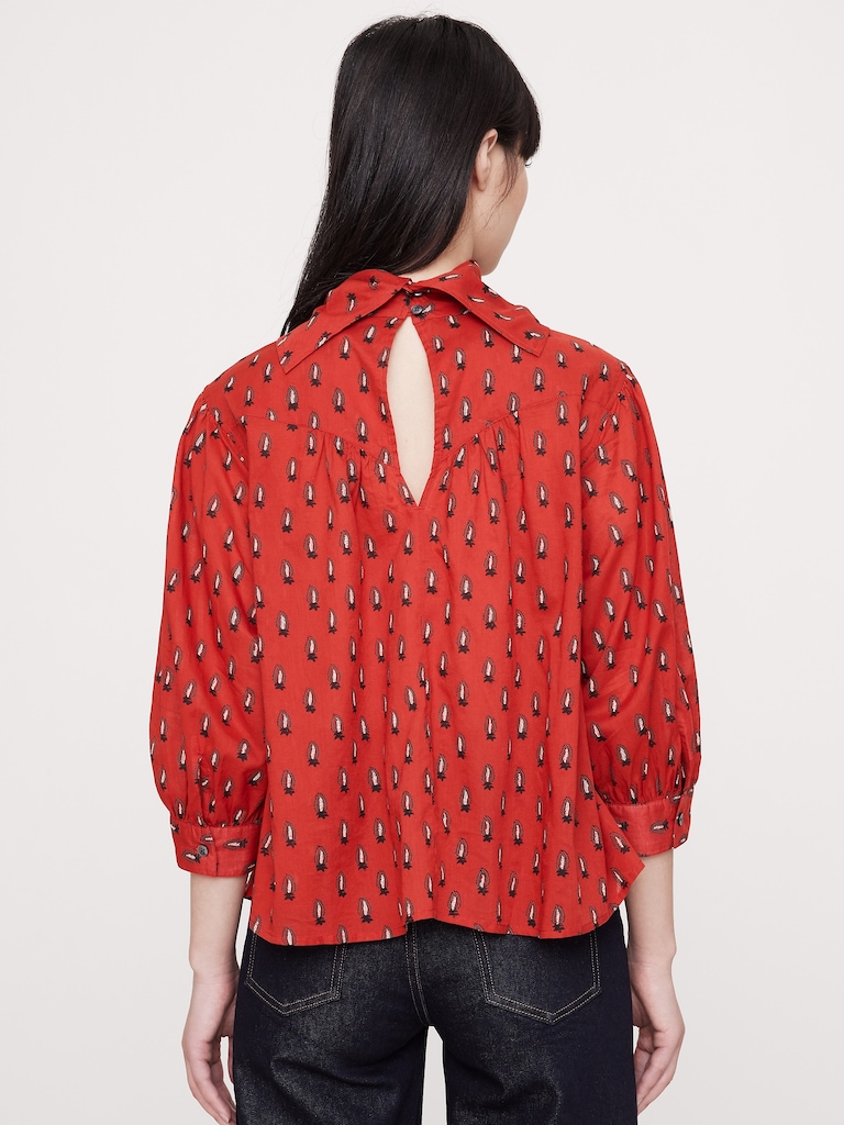 Reversed Western Shirt