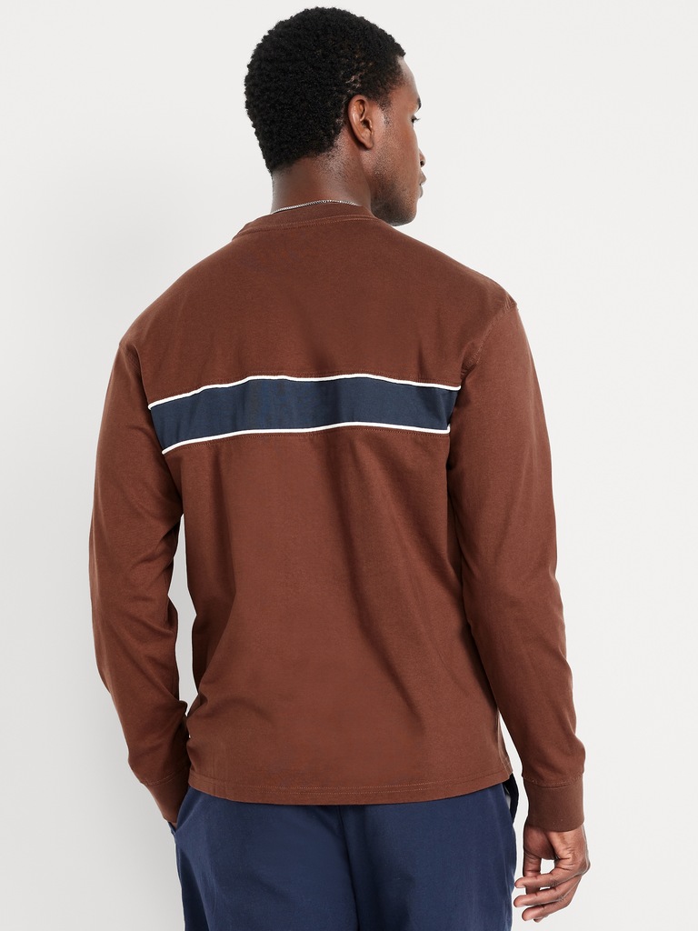 Heavyweight Chest-Stripe T-Shirt