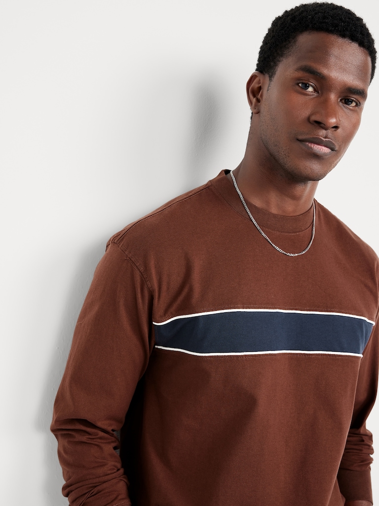 Heavyweight Chest-Stripe T-Shirt