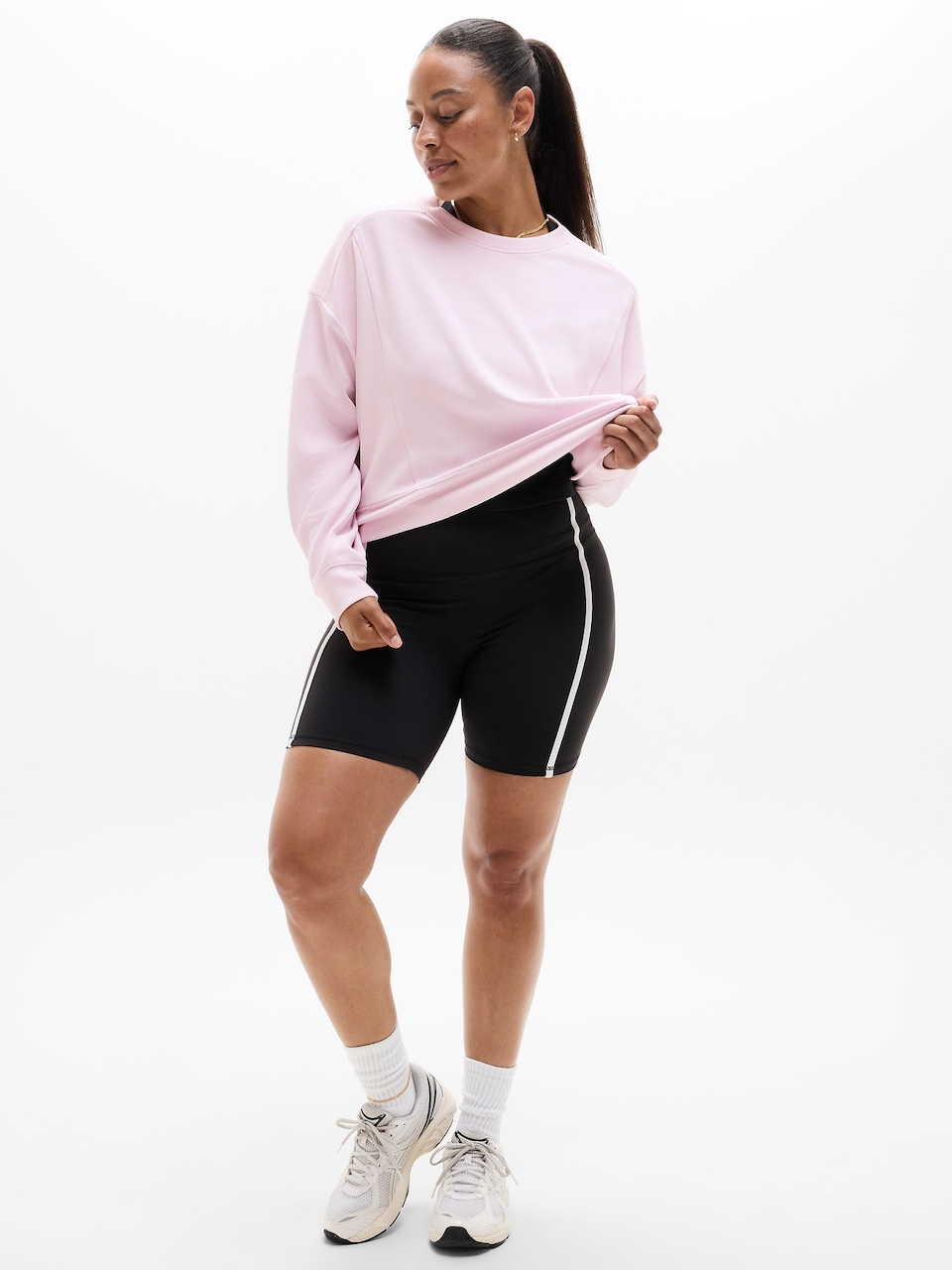 Seasoft Rib Crewneck Sweatshirt